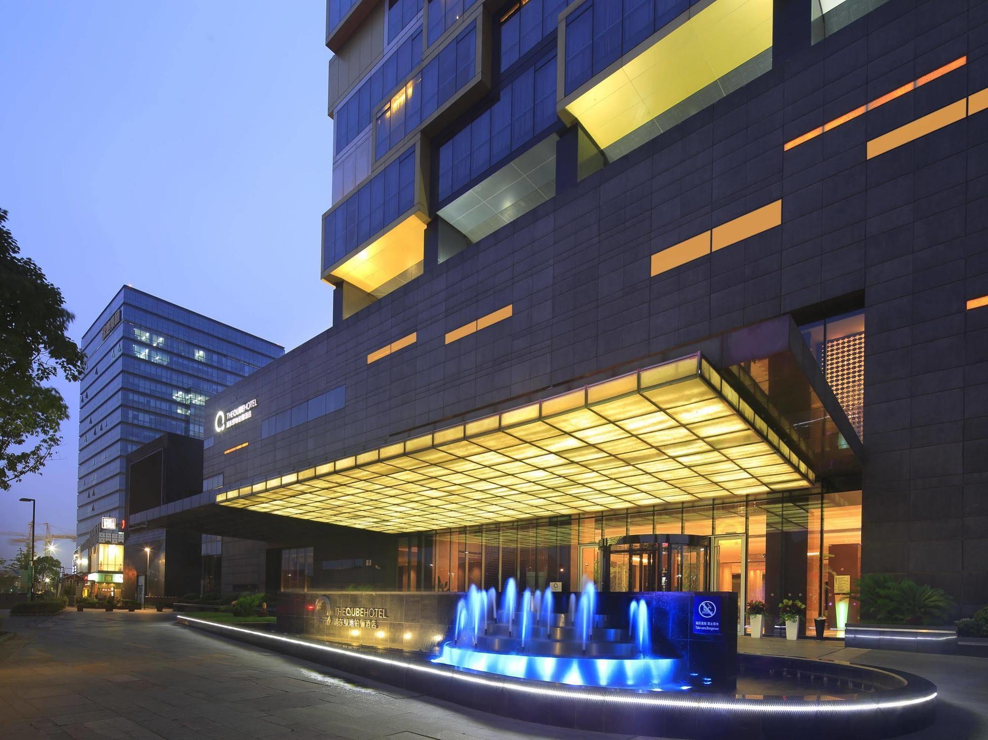 The Qube Hotel Shanghai -Close To Pudong International Airport And Disney Land Eksteriør billede