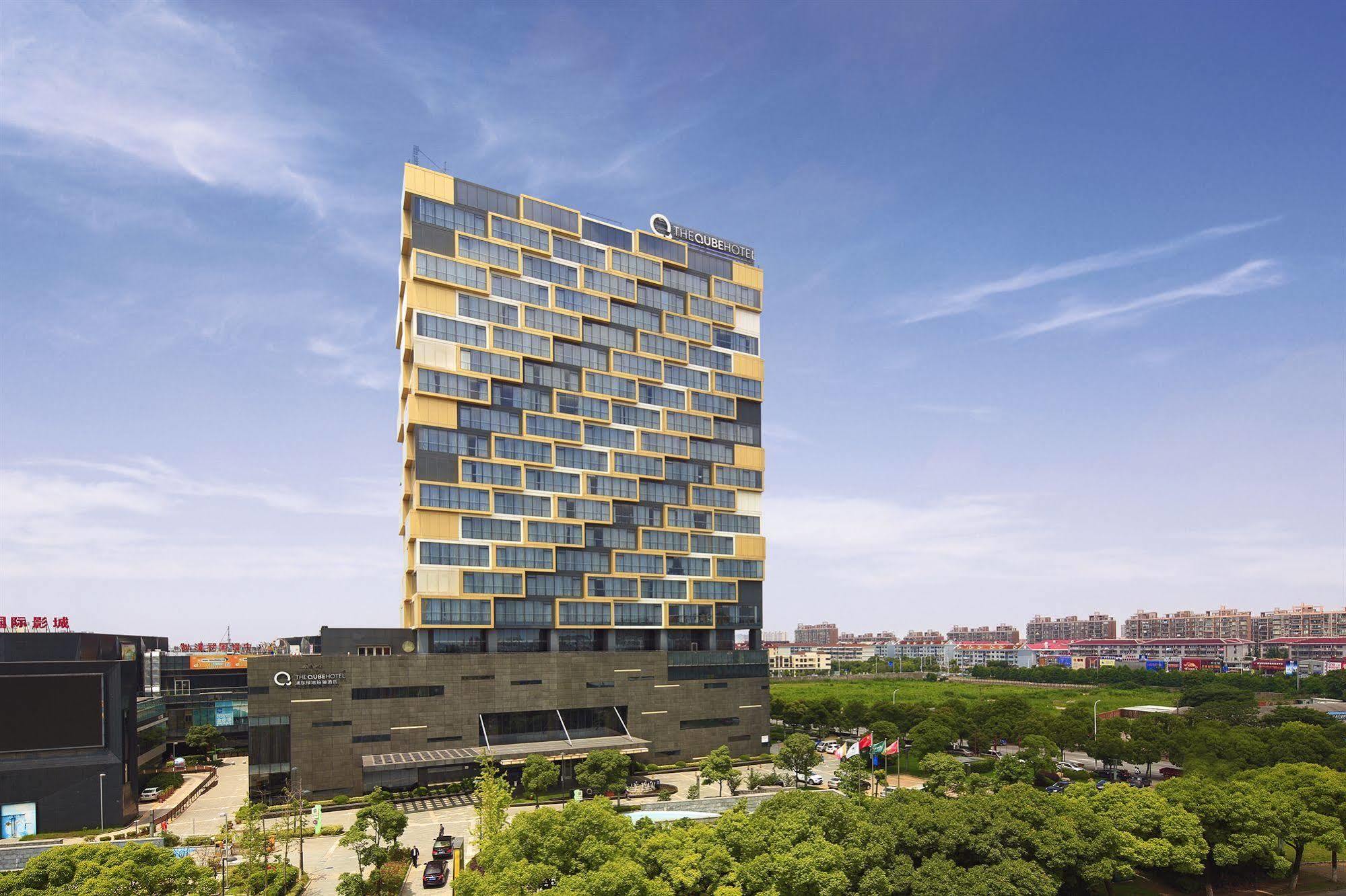 The Qube Hotel Shanghai -Close To Pudong International Airport And Disney Land Eksteriør billede